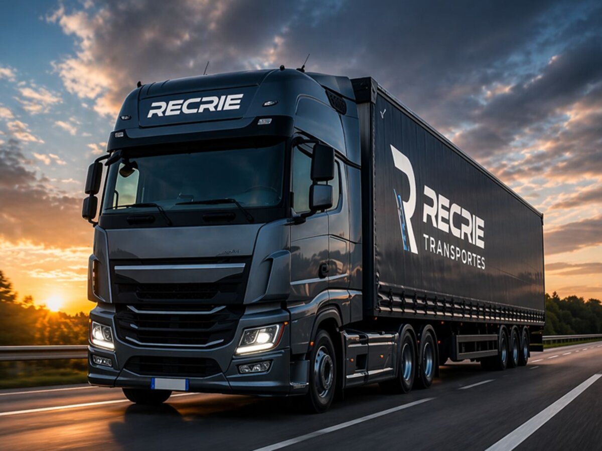 Caminhão Recrie Transportes em operação dedicada